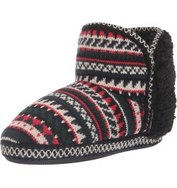 Women's Anita Slippers Black Fairisle $15.14 Slippers