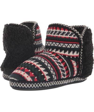 Women's Anita Slippers Black Fairisle $15.14 Slippers