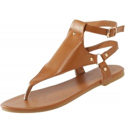 Hiking Sandals Women Sandalias Sandalias Sandals Women Dressy Comfortable Orthopedic Flats For Women Arch Brown-d $14.21 Sandals