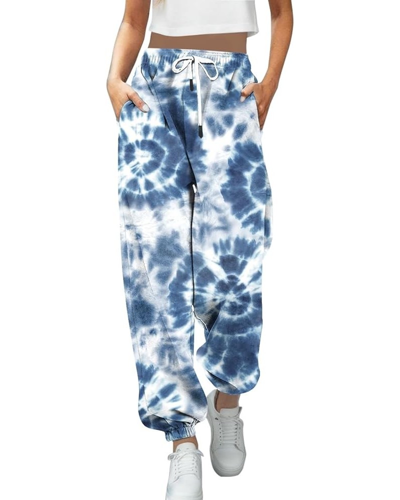 Womens Pants Halloween Printed Leggings Oversized Sportswear Pants for Women Blue - 2024 Pants for Women $9.42 Boots