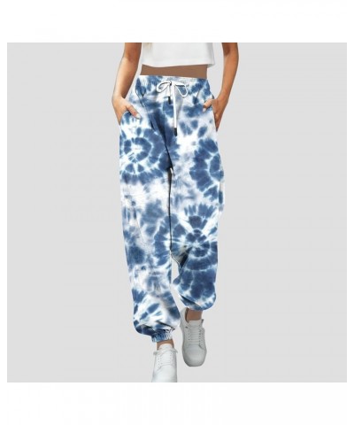 Womens Pants Halloween Printed Leggings Oversized Sportswear Pants for Women Blue - 2024 Pants for Women $9.42 Boots