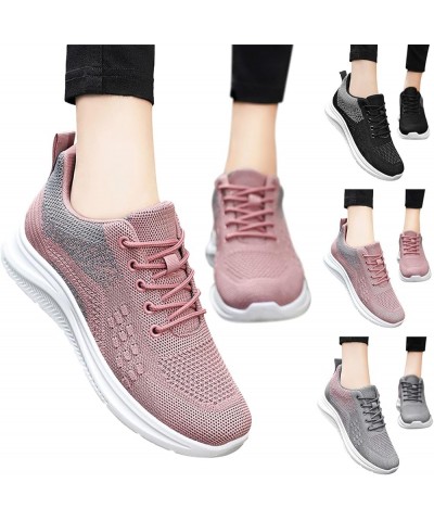 Womens Walking Shoes - Slip On Tennis Running Shoes Memory Foam Lightweight Work Sneakers - Womens Sneakers 3-grey $21.52 Ath...