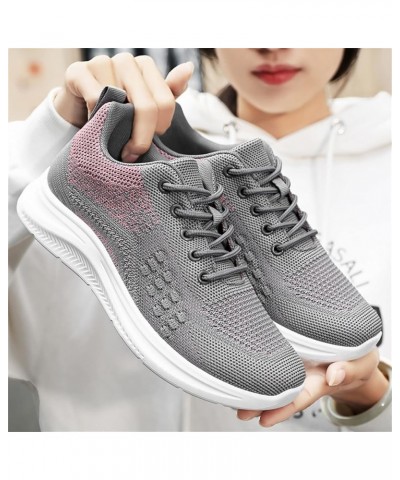 Womens Walking Shoes - Slip On Tennis Running Shoes Memory Foam Lightweight Work Sneakers - Womens Sneakers 3-grey $21.52 Ath...