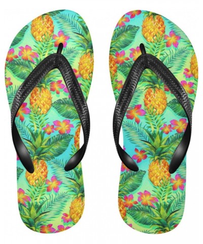 Beautiful Pineapple Flip Flop Sandal Men's and Women's Summer Sandal | Beach & Water Shoes(999) $10.35 Sandals