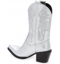 RANCHER-MD Mid-shaft embroidered western boot WHITE WHITE (WHITE WHITE, 7) $31.83 Boots