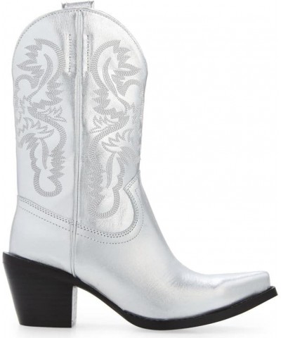 RANCHER-MD Mid-shaft embroidered western boot WHITE WHITE (WHITE WHITE, 7) $31.83 Boots