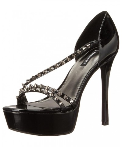 Womens Fabla3 Heeled Sandal Black Patent $28.38 Sandals