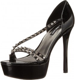 Womens Fabla3 Heeled Sandal Black Patent $28.38 Sandals