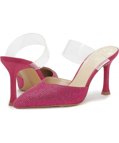 Women's Kempern Pointed Toe Mule Raspberry Magenta $44.26 Mules & Clogs