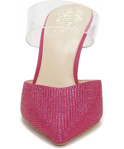 Women's Kempern Pointed Toe Mule Raspberry Magenta $44.26 Mules & Clogs