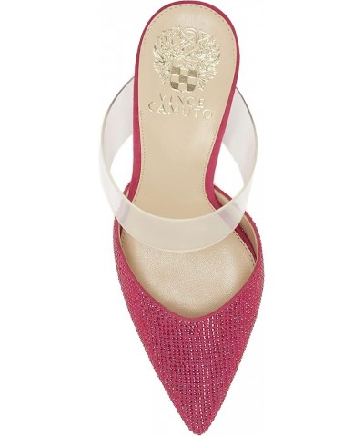 Women's Kempern Pointed Toe Mule Raspberry Magenta $44.26 Mules & Clogs