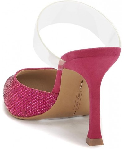 Women's Kempern Pointed Toe Mule Raspberry Magenta $44.26 Mules & Clogs