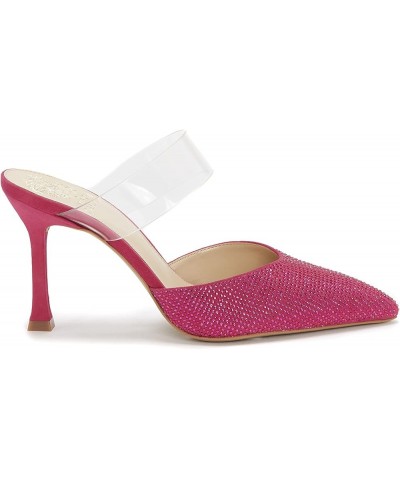 Women's Kempern Pointed Toe Mule Raspberry Magenta $44.26 Mules & Clogs