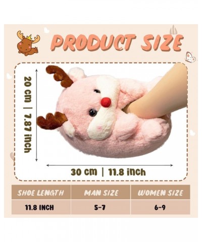 Women Cute Slipper Novelty Bunny Animal Slippers Cozy Fuzzy Memory Foam Cotton Shoes Fluffy Soft Plush Winter Warm House Shoe...