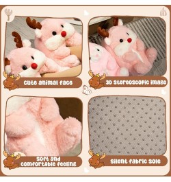 Women Cute Slipper Novelty Bunny Animal Slippers Cozy Fuzzy Memory Foam Cotton Shoes Fluffy Soft Plush Winter Warm House Shoe...