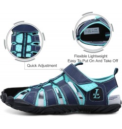 Athletic Hiking Water Shoes Barefoot Aqua Swim Sports Sandals Walking Shoes for Women Men A Blue Black $17.69 Athletic Shoes