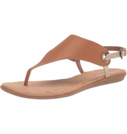 Womens IN CONCHLUSION Flat Sandal Tan Combo $28.03 Sandals