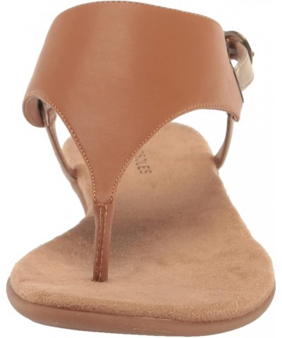 Womens IN CONCHLUSION Flat Sandal Tan Combo $28.03 Sandals