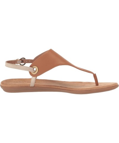 Womens IN CONCHLUSION Flat Sandal Tan Combo $28.03 Sandals