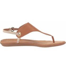 Womens IN CONCHLUSION Flat Sandal Tan Combo $28.03 Sandals