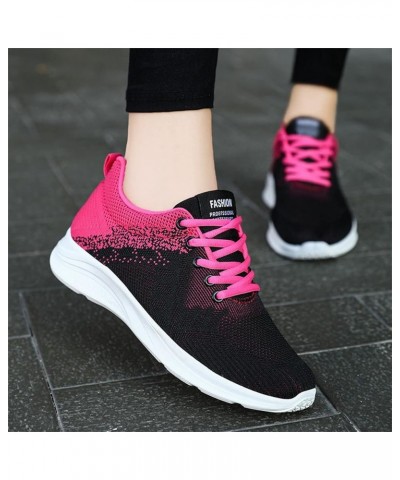 womens casual driving shoe for wife shoes wedges nursing shoes comfortable white slip on sneakers Z 13-hot Pink $17.92 Outdoo...