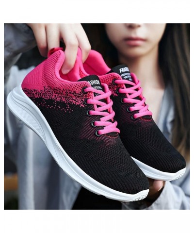 womens casual driving shoe for wife shoes wedges nursing shoes comfortable white slip on sneakers Z 13-hot Pink $17.92 Outdoo...