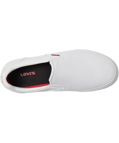 Levi's® Naya Slip-On Perforated White Mono 6 B (M) $27.30 Loafers & Slip-Ons