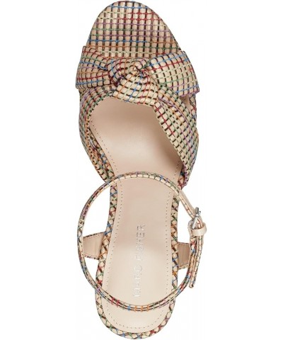 Women's Deren Heeled Sandal Natural Multi $27.82 Sandals