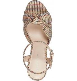 Women's Deren Heeled Sandal Natural Multi $27.82 Sandals