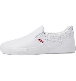 Levi's® Naya Slip-On Perforated White Mono 6 B (M) $27.30 Loafers & Slip-Ons