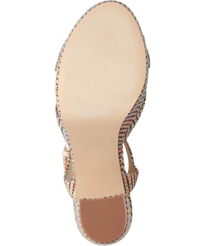 Women's Deren Heeled Sandal Natural Multi $27.82 Sandals