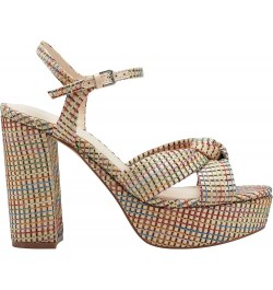 Women's Deren Heeled Sandal Natural Multi $27.82 Sandals