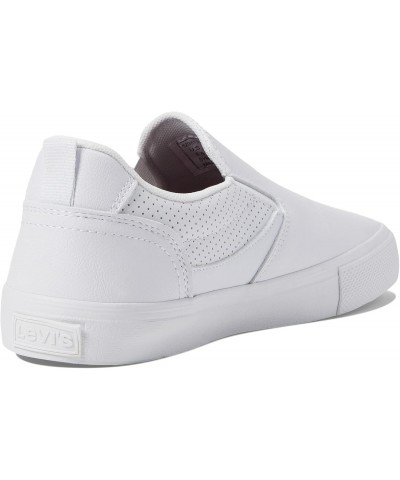 Levi's® Naya Slip-On Perforated White Mono 6 B (M) $27.30 Loafers & Slip-Ons