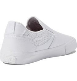 Levi's® Naya Slip-On Perforated White Mono 6 B (M) $27.30 Loafers & Slip-Ons