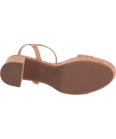 Women's Pennie Heeled Sandal Natural Cork 101 $28.82 Sandals