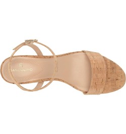 Women's Pennie Heeled Sandal Natural Cork 101 $28.82 Sandals