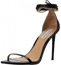 Women's Fizzed Heeled Sandal Black Patent $27.93 Sandals