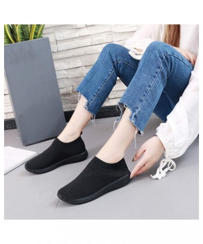 Women Shoes Sneakers, Platform Wedge Fashion Sneakers for Women, Womens Workout Shoes, Summer Mesh Arch Support Non Slip Shoe...