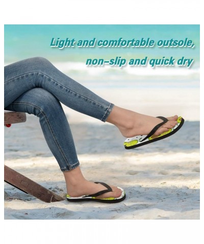 Flip Flops Flip Sandal Home Slippers Hotel Spa Bedroom Travel for Men Women S-XXL Multi 8 $10.49 Slippers