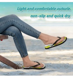 Flip Flops Flip Sandal Home Slippers Hotel Spa Bedroom Travel for Men Women S-XXL Multi 8 $10.49 Slippers