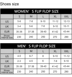 Flip Flops Flip Sandal Home Slippers Hotel Spa Bedroom Travel for Men Women S-XXL Multi 8 $10.49 Slippers