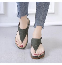 Orthopedic Arch Support Sandals Walking Shoes Women Size 10 Black Chunky Heels for Women Sandals Wide Width for Women Arch Su...