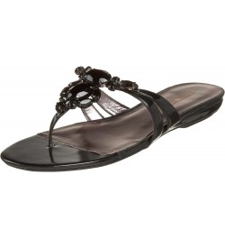 Women's Jem Thong Sandal Black Smooth $27.06 Sandals