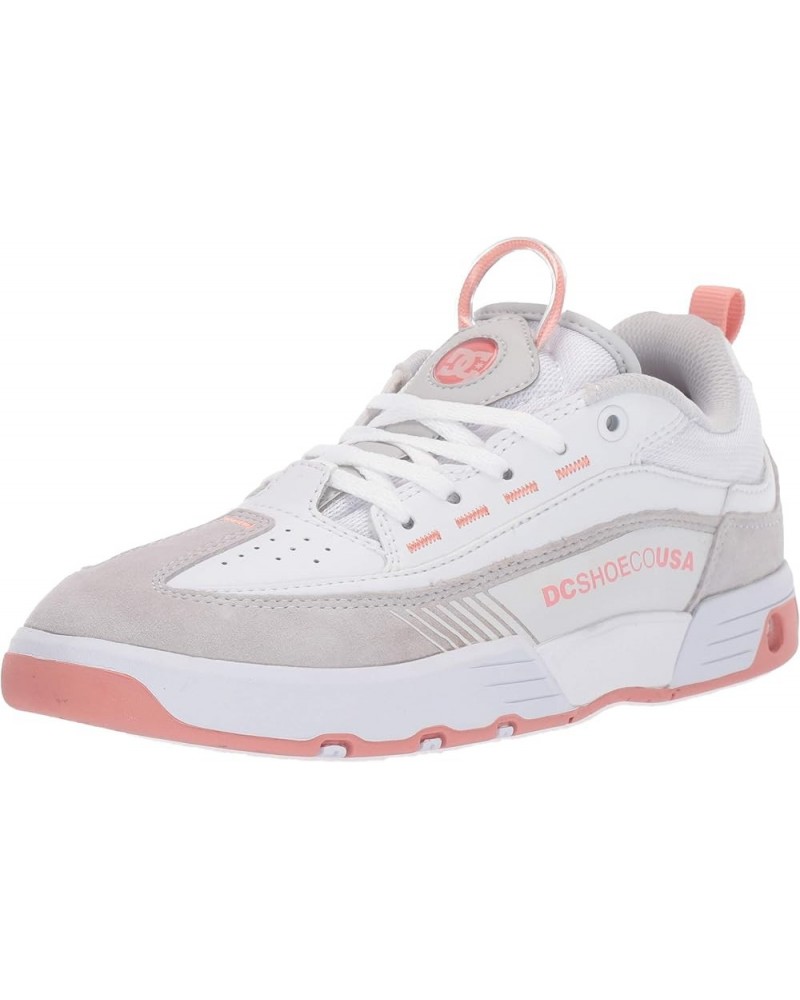 Women's Legacy 98 Slim Skate Shoe White/Grey $15.68 Athletic Shoes