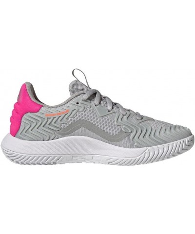 Women's Solematch Control Tennis Shoe Grey Two/Solar Orange/Team Shock Pin $55.00 Fashion Sneakers