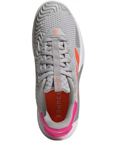 Women's Solematch Control Tennis Shoe Grey Two/Solar Orange/Team Shock Pin $55.00 Fashion Sneakers