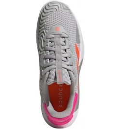 Women's Solematch Control Tennis Shoe Grey Two/Solar Orange/Team Shock Pin $55.00 Fashion Sneakers