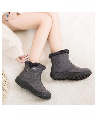 Womens Snow Boots Pairs Flat Snow Boots for Women Snow Boots Woman Go Walk for Women Snow Boots Womens Wedge Snow Boots Winte...