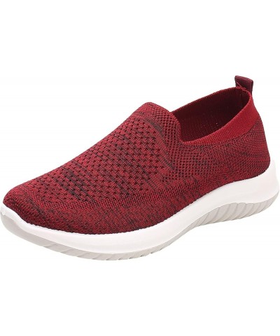 Women's Fashion Sneaker White Color Washed Leopard Canvas Slip on Shoes Hight Top Slip On Sneakers Z 15-red $15.55 Fashion Sn...