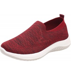 Women's Fashion Sneaker White Color Washed Leopard Canvas Slip on Shoes Hight Top Slip On Sneakers Z 15-red $15.55 Fashion Sn...